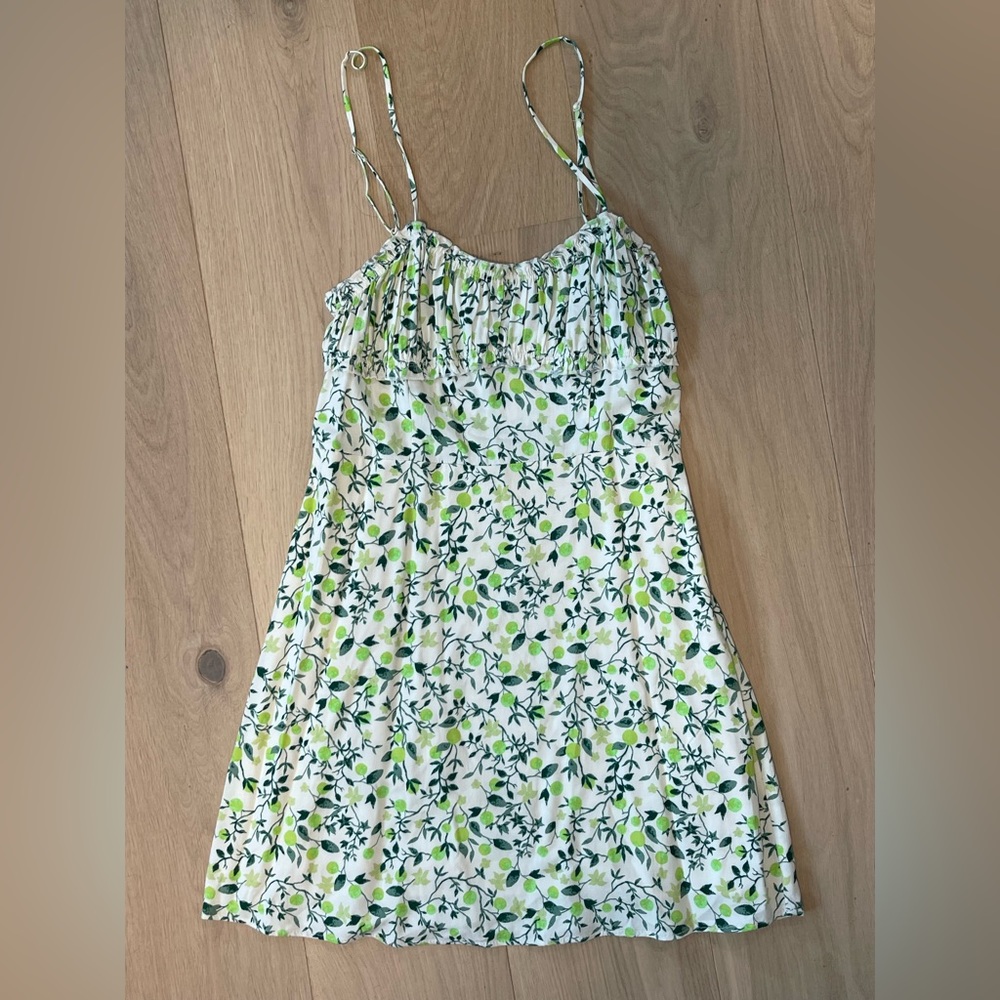 Green Floral Urban Outfitters Dress